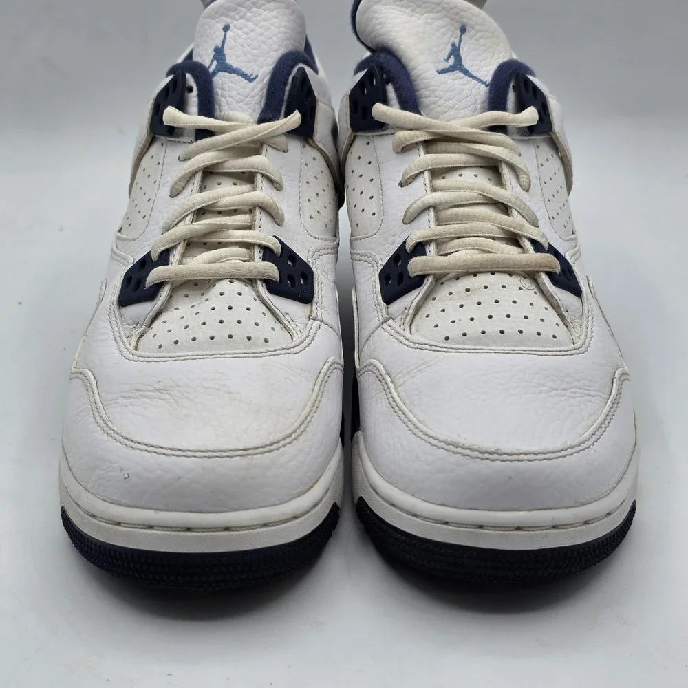 Jordan Air Jordan 4 Retro‎ Shoes Youth Size 6.5Y Legend Blue Leather Retro Vtg